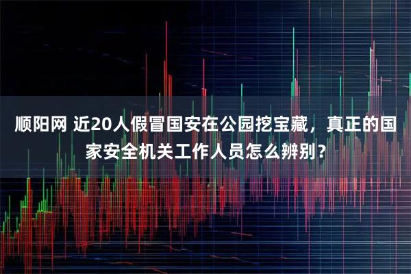 顺阳网 近20人假冒国安在公园挖宝藏，真正的国家安全机关工作人员怎么辨别？